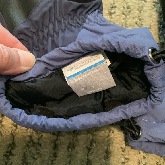 Columbia Navy Insulated Ski Gloves Women’s Size Large - Picture 6 of 6